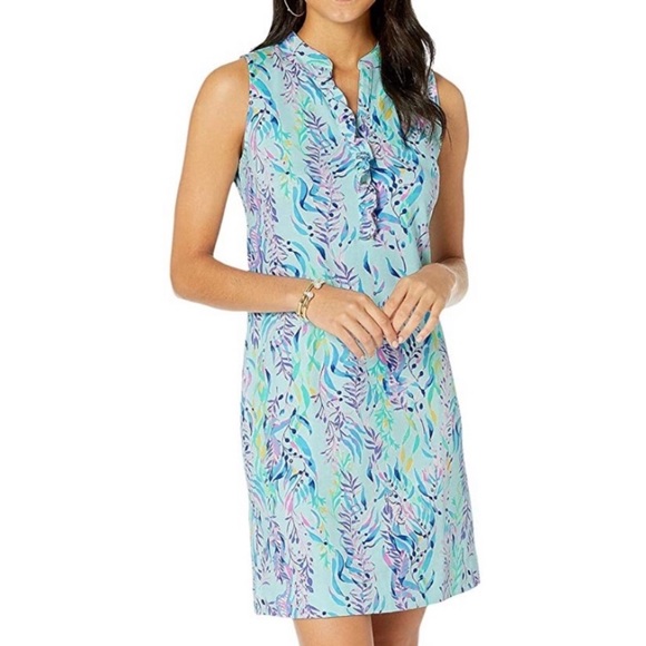Lilly Pulitzer Dresses & Skirts - Lilly Pulitzer Sherryn Shift Dress - Blue Oasis